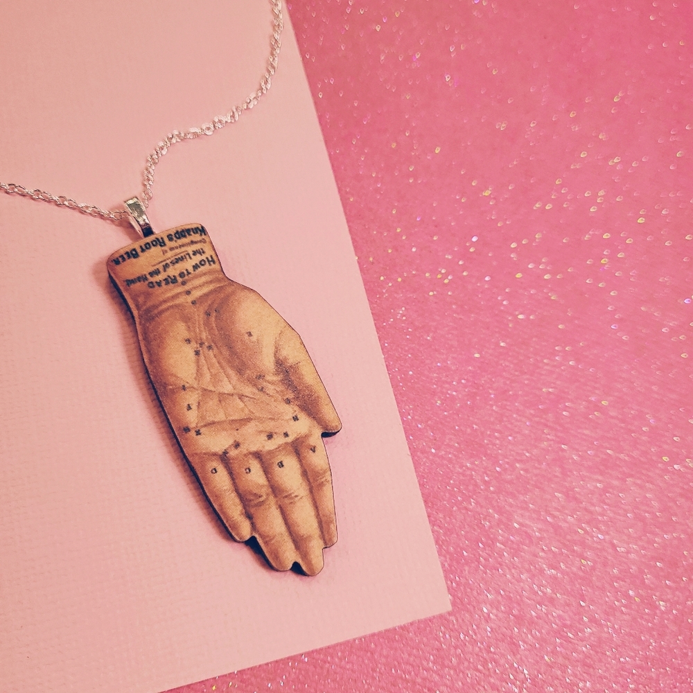 Palmistry Hand Necklace